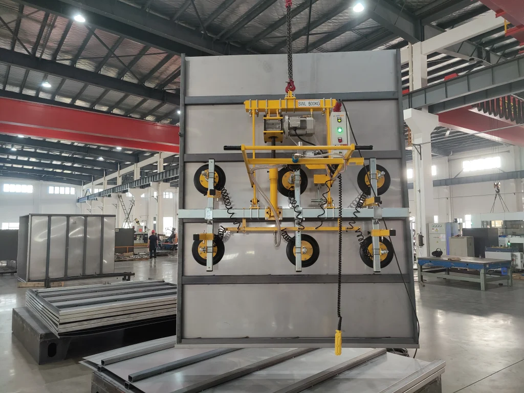 90 Degree Tilting Vacuum Lifter for Panels and Structural Parts – image 2