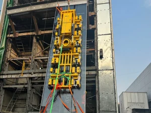 Heavy duty glass vacuum lifter for oversized glass installation