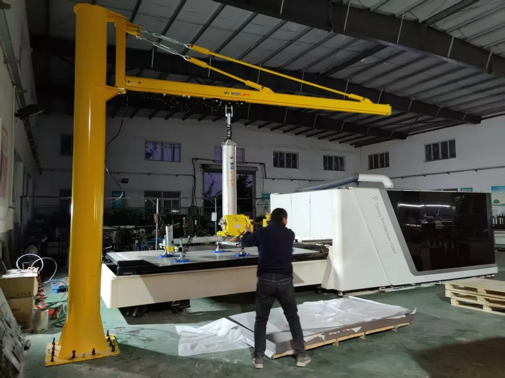 Pneumatic vacuum sheet metal lifter – image 4
