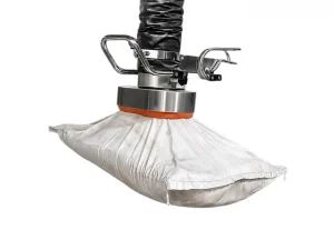 Vacuum lifter for woven bag and sack handling