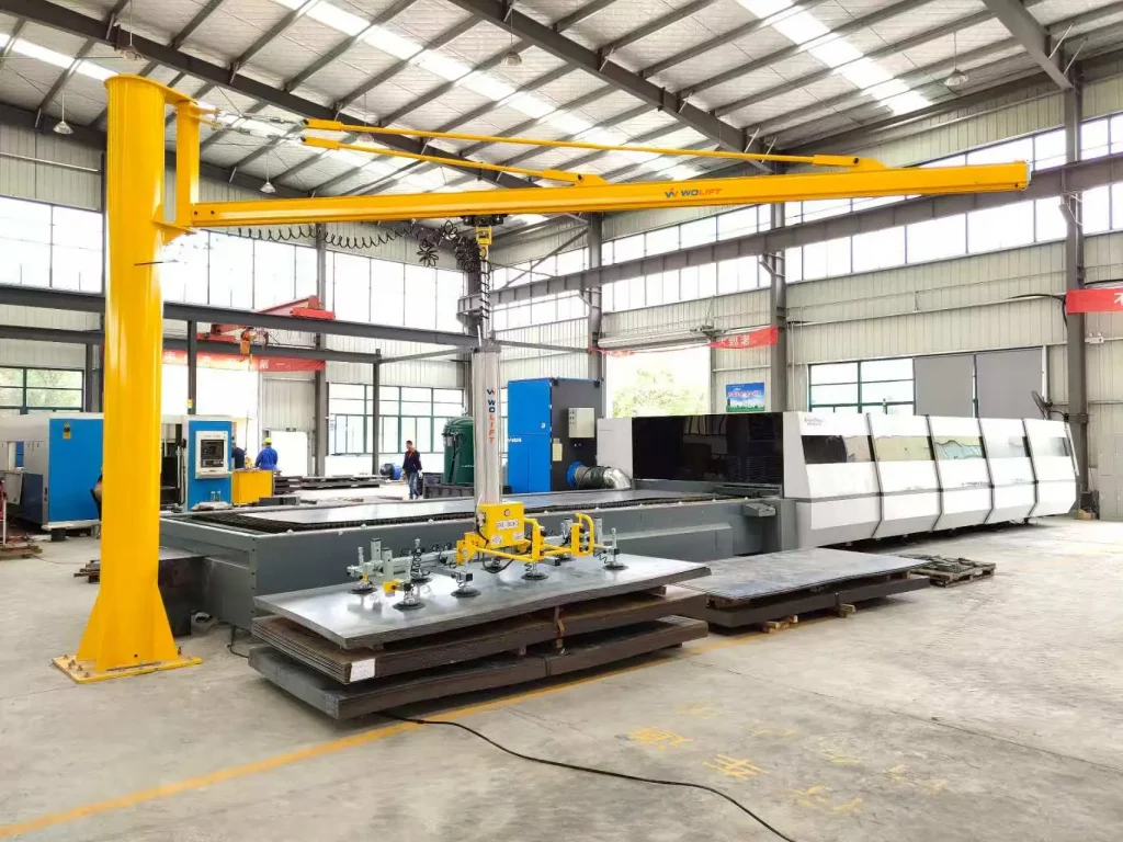 Pneumatic vacuum sheet metal lifter – image 3