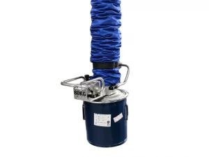 Vacuum tube lifter for metal barrel handling