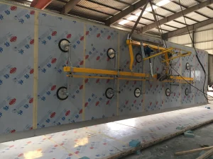 WOLIFT 90 degree tilting vacuum lifter for sheet metal panels