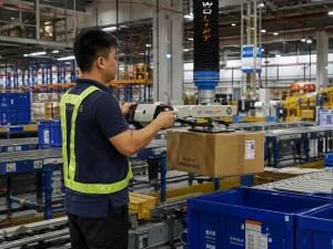 WOLIFT Tube Lifter for Warehouse Product Sorting