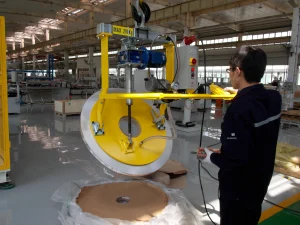 WOLIFT coil vacuum lifter for aluminum coil handling