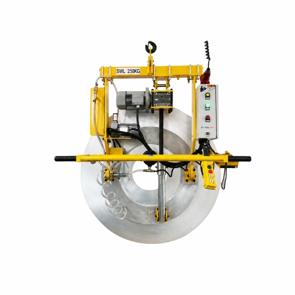 Coil Vacuum Lifter for Aluminum Coils