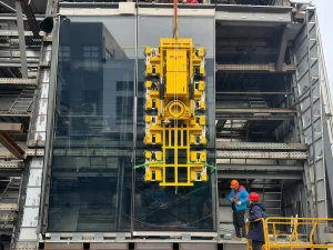 WOLIFT electric glass vacuum lifter for curtain wall installation