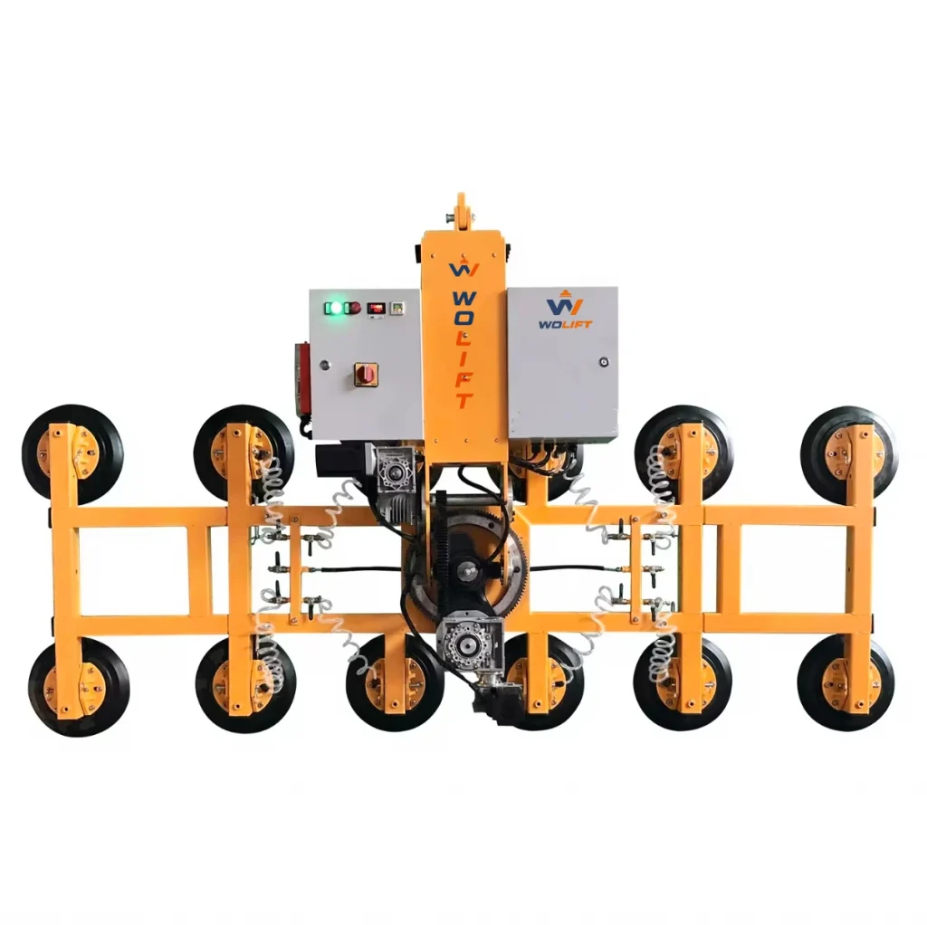 Electric Hydraulic Glass Vacuum Lifter for Large Glass Installation