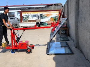 WOLIFT glass lifting robot for glass panel installation