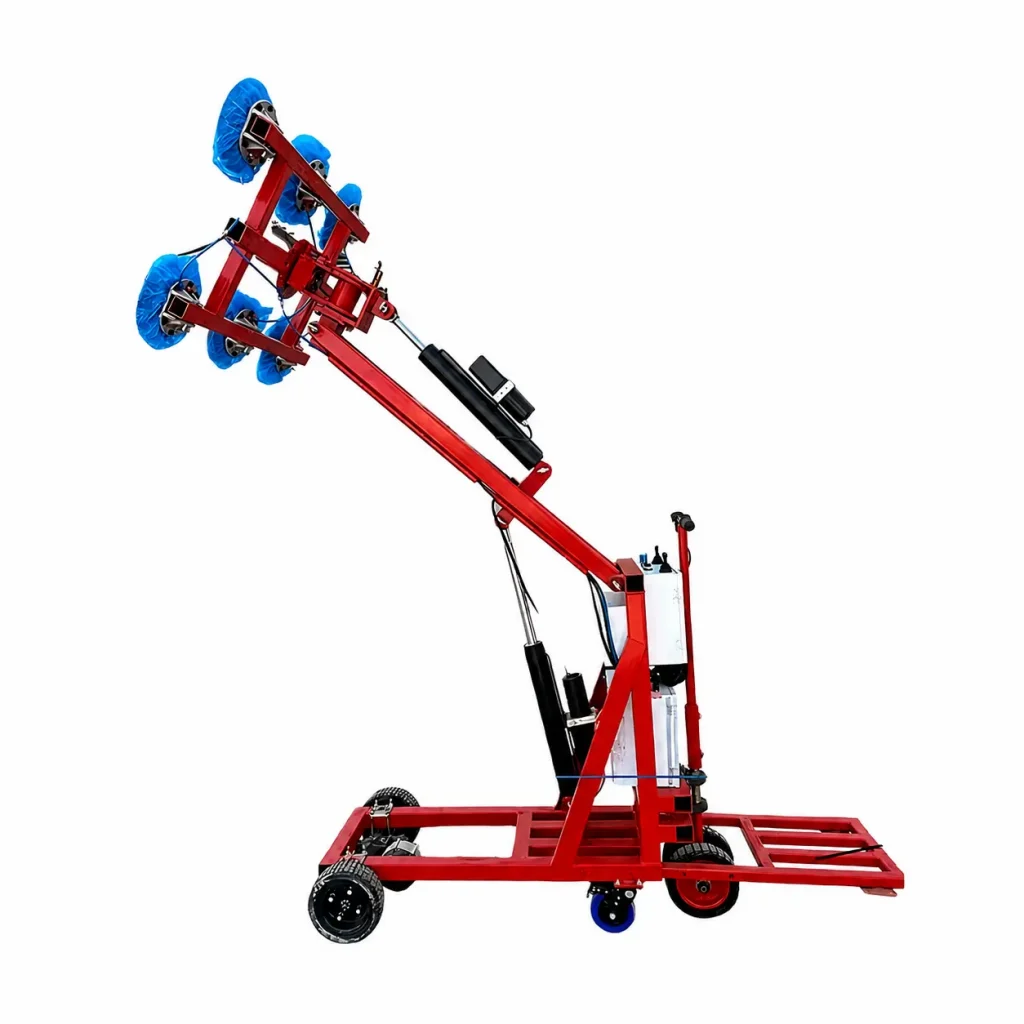 Glass Lifting Robot for Indoor and Construction Site Installation