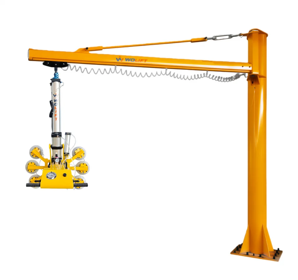 Pneumatic Glass Vacuum Lifter for Processing Lines
