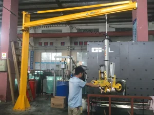 WOLIFT pneumatic glass vacuum lifter for insulating glass production line