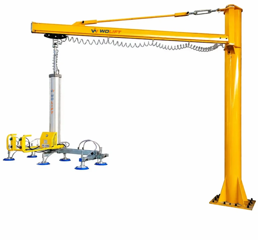 Pneumatic vacuum sheet metal lifter
