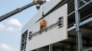 WOLIFT wall panel vacuum lifter for sandwich wall panel installation