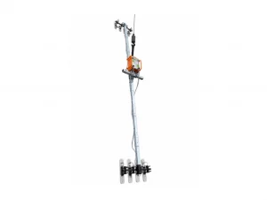 Wall panel vacuum lifter with 0-90 degree tilting for wall and roof panels