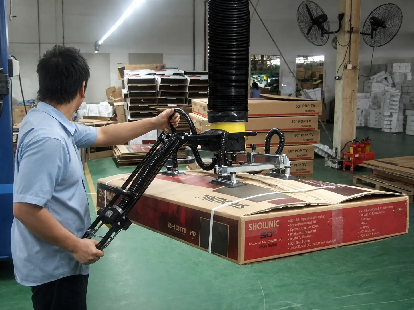 WOLIFT box handling vacuum lifter cases for carton and package lifting
