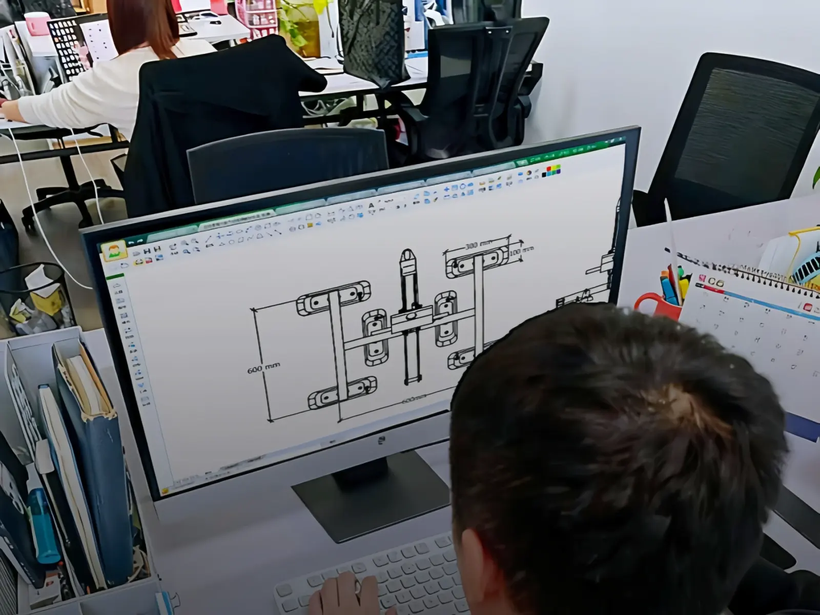 WOLIFT vacuum handling solution design and frame configuration