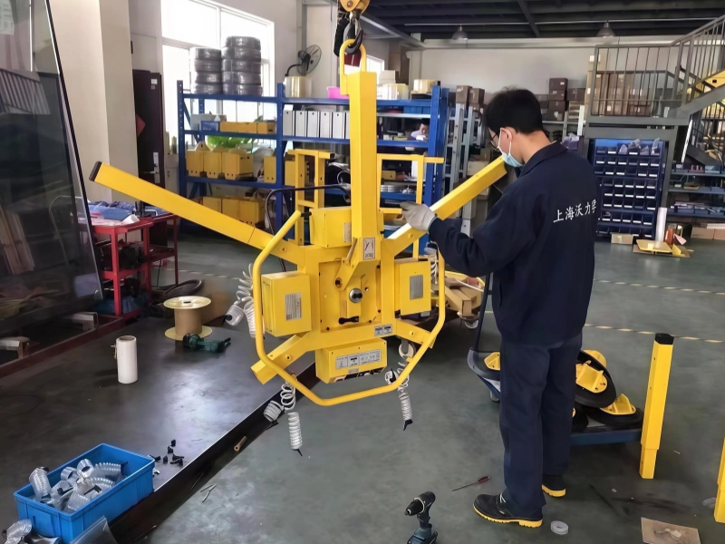 WOLIFT vacuum lifter quality testing and safety inspection