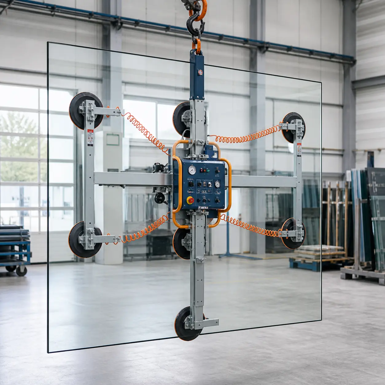 Glass Handling & Installation Vacuum Handling Application Case