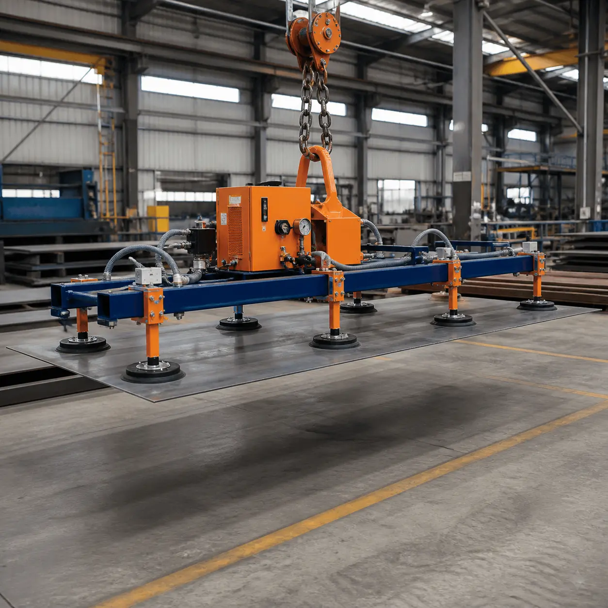 Sheet Metal Handling Vacuum Handling Application Case